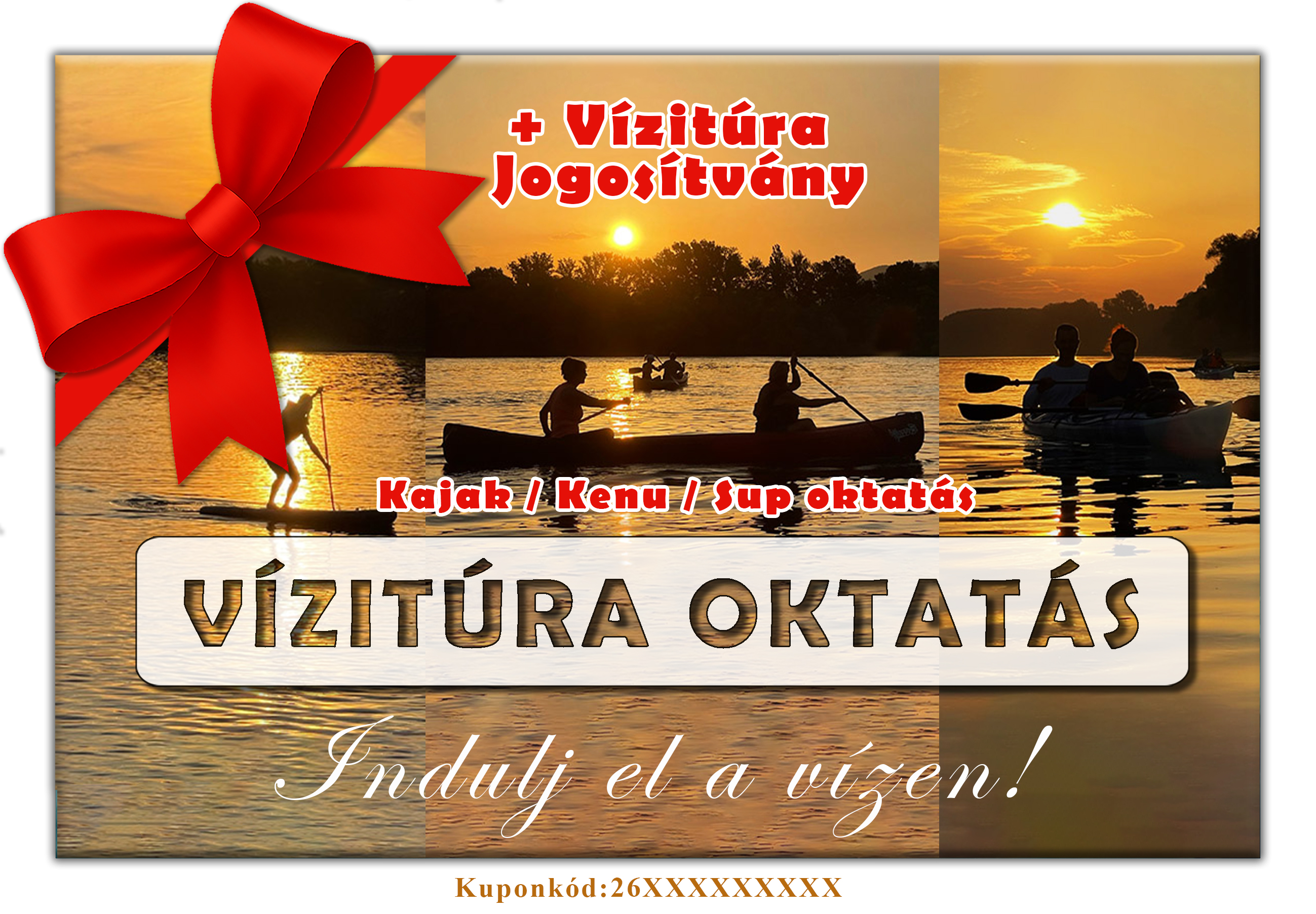 Vízitúra oktatás - Kajak / kenu / sup oktatás